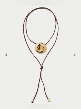Eliou Martelo Wrap - gold with brown leather